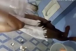 Indian teen mendicant caught bathing hidden telugu