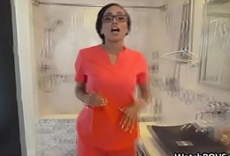 Assy bigtit ebony gf on cock