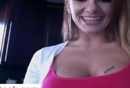 bonny milf on livecam shows will not hear of big BOOBS