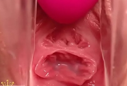 Gyno Livecam Close-Up Vagina Cervix Siswet19 &mdash_ my jaw www.girls4cock.com/siswet19